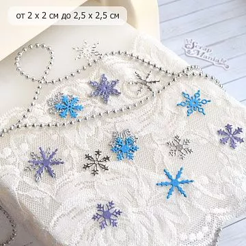 Нож "Снежинки 6. Ледяные", 2,5 см (ScrapMania)