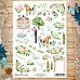 Скрап-карта А4 "Обнимая счастье. Детали" (ScrapMania)