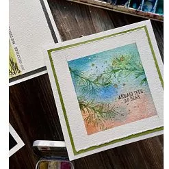 Штамп "В тишине леса", 9,3х4 см (AgiArt) Штамп "В тишине леса", 9,3х4 см (AgiArt)