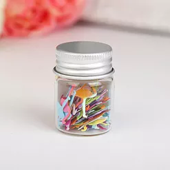 Наполнитель для шейкера "Пайетки. Фламинго микс" (АртУзор)