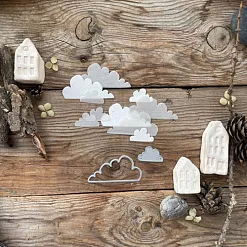 Нож "Белогривые лошадки", 6х3 см (MimiCut) Нож "Белогривые лошадки", 6х3 см (MimiCut)