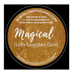 Сухая краска сияющая "Goth Goggles Gold" (Lindy's) Сухая краска сияющая "Goth Goggles Gold" (Lindy's)