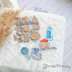 Нож "Детство. Милые вещички", 1,8х4,5 см (ScrapMania)