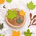 Нож "Листья клена", 3,6х4 см (ScrapMania)