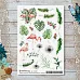 Набор наклеек А6 "Роскошный фламинго. Тропики" (ScrapMania)