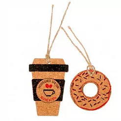 Набор пробковых украшений "Вкусные радости" (АртУзор)