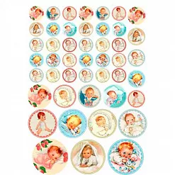 Скрап-карта А4 "Детки 14" (SV) Скрап-карта А4 "Детки 14" (SV)