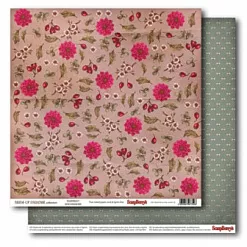 Бумага "Райские птицы. Барбарис" (ScrapBerry's) Бумага "Райские птицы. Барбарис" (ScrapBerry's)