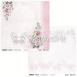 Бумага 30х30 "Pink Roses 09/10" (ScrapAndMe)