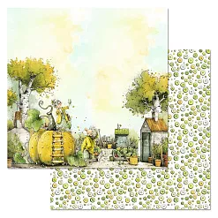 Бумага "СуперБабушка. Моя тыква лучше" (ScrapMania) Бумага "СуперБабушка. Моя тыква лучше" (ScrapMania)