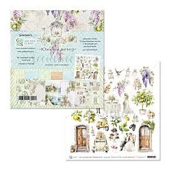 Бумага 30х30 см "Южный ветер. Для вырезания" (Golden Scrap)