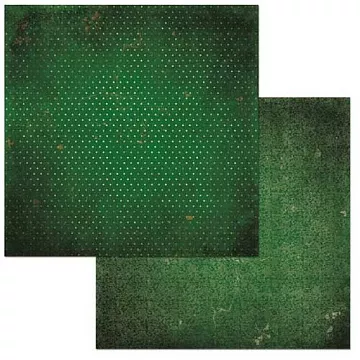 Бумага "Double dot vintage. Evergreen" (BoBunny)