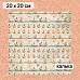 Калька 20х20 см "Маленький пират 08", плотность 110 гр/м2 (ScrapMania) Калька 20х20 см "Маленький пират 08", плотность 110 гр/м2 (ScrapMania)