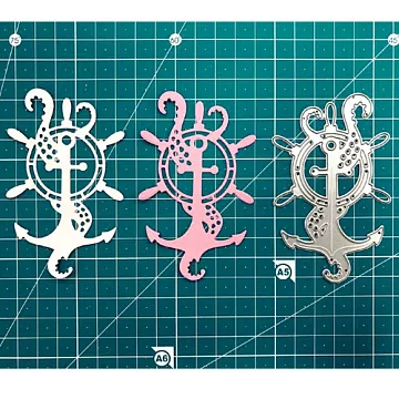 Нож для вырубки "Якорь маленький" (Fantasy)