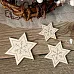 Чипборд "Пряничные звездочки", 3,9 см (LeoMammy)