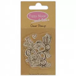 Штамп "Мишка на свадьбе" (Fizzy Moon) Штамп "Мишка на свадьбе" (Fizzy Moon)