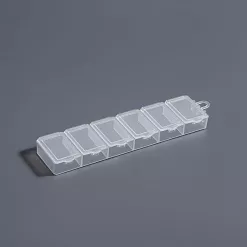 Контейнер для мелочей 6 ячеек, цвет прозрачный (Сима, 9863198) Контейнер для мелочей 6 ячеек, цвет прозрачный (Сима, 9863198)