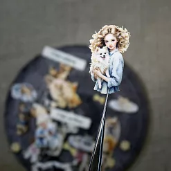 Набор тканевых высечек "Любимые пушистики", 31 шт (ScrapMania)