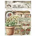 Набор вырубок из плотного картона "Herbarium Silvae", 40 шт (Stamperia)
