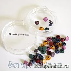 Набор кнопок 1/8', Classic (Making Memories) Набор кнопок 1/8', Classic (Making Memories)