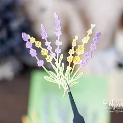 Нож "Веточки лаванды", 7,4х2 см (AgiArt)