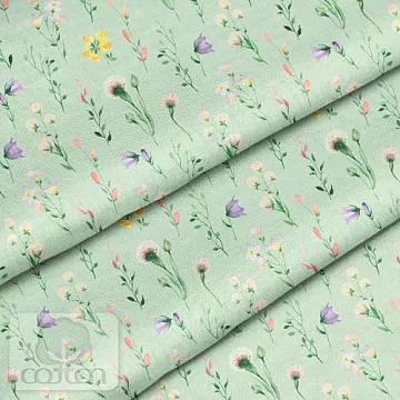 Отрез ткани 79х50 см "Летний цвет" (Cotton)