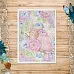 Тканевая карточка "Первая любовь. Птички" (ScrapMania)