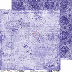 Бумага 30х30 см "Lavender mood 02" (CraftO'clock) Бумага 30х30 см "Lavender mood 02" (CraftO'clock)
