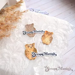 Нож "Русские сказки. Филин", 2,5х3,6 см (ScrapMania) Нож "Русские сказки. Филин", 2,5х3,6 см (ScrapMania)