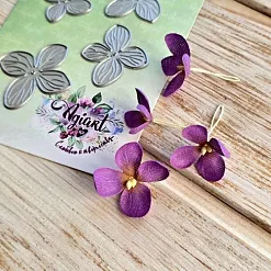 Нож "Сирень королевская", 4,3х4,3 см (AgiArt) Нож "Сирень королевская", 4,3х4,3 см (AgiArt)