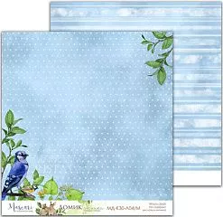 Бумага 20х20 см "Домик лесника. Базовый 04" (Muscari)