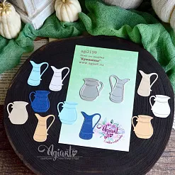 Нож "Кувшины", 3,8х3 см (AgiArt)