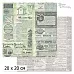 20х20 Бумага "Фономикс. Газеты. Дизайн 4" (ScrapMania) 20х20 Бумага "Фономикс. Газеты. Дизайн 4" (ScrapMania)