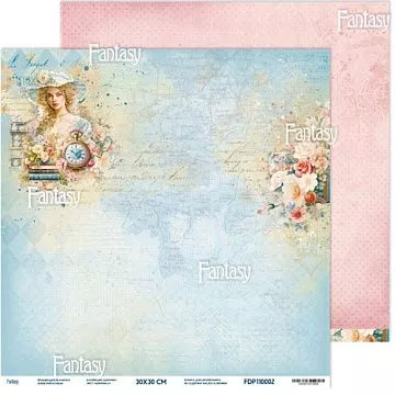 Бумага 30х30 см "Шарман 2" (Fantasy)