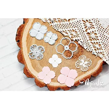 Набор ножей для вырубки "Гортензии" (AgiArt)