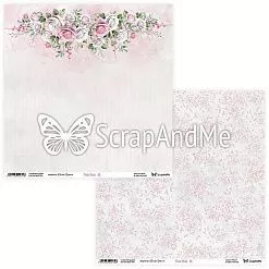 Бумага 30х30 "Pink Roses 05/06" (ScrapAndMe)