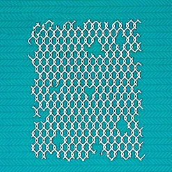 Украшение из чипборда "Фон. Рабица" (CraftStory)