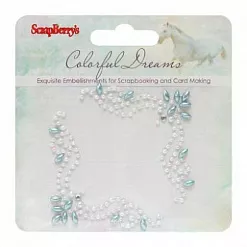 Наклейки из полужемчужин "Цветные сны 2" (ScrapBerry's) Наклейки из полужемчужин "Цветные сны 2" (ScrapBerry's)