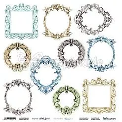 Бумага 30х30 см "Sunflowers. Frames 1" (ScrapAndMe)