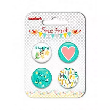 Набор фишек "Лес чудес. Для тебя" (ScrapBerry's)