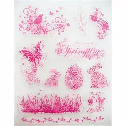Набор штампов "Весна" (Viva Decor) Набор штампов "Весна" (Viva Decor)