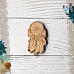 Деревянное украшение "Этника. Ловец снов", с гравировкой (ScrapMania)