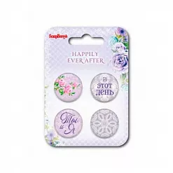 Набор фишек "Счастливый день. Ты и я" (ScrapBerry's)