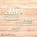 Чипборд "Морячок. Шейкер. Кораблик. Большой" (ScrapMania)