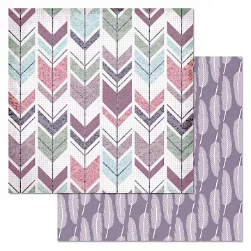 Бумага "Фономикс. Танцы ветра. Геометрия" (ScrapMania)