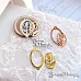 Нож "Медальон с веточкой", 4,5х2,5 см (ScrapMania)