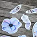 Набор высечек из бумаги "Этника. Лиловое сияние", 25 шт (ScrapMania)