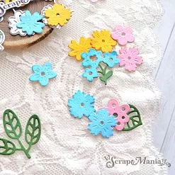 Нож "Полянка. Летние цветочки", 3,3х3,4 см (ScrapMania) Нож "Полянка. Летние цветочки", 3,3х3,4 см (ScrapMania)