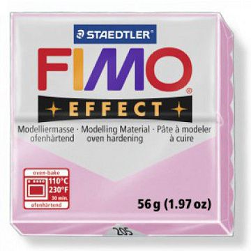 Пластика FIMO Pastel розовая  56 гр