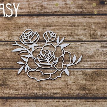 Чипборд "Распущенная роза 2208" (Fantasy)